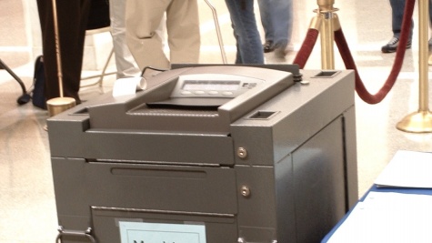 A voting machine