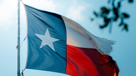 A picture of the Texas state flag